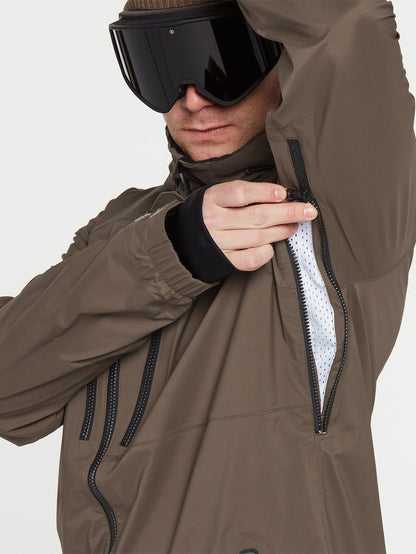 Guch Stretch Gore-Tex Schneejacke - DARK TEAK