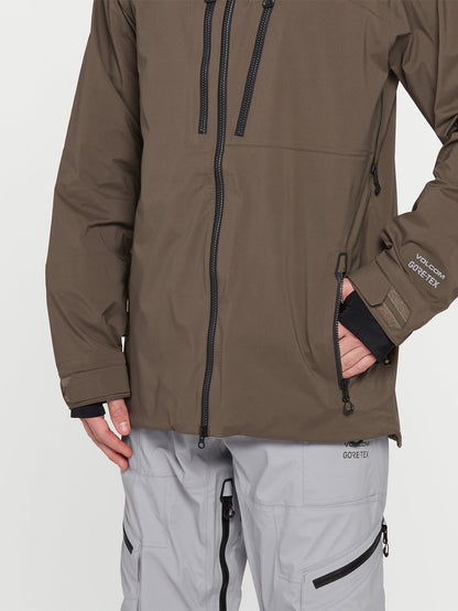 Guch Stretch Gore-Tex Schneejacke - DARK TEAK