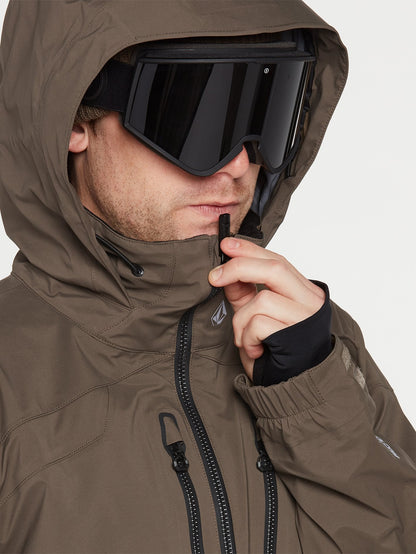 Guch Stretch Gore-Tex Schneejacke - DARK TEAK