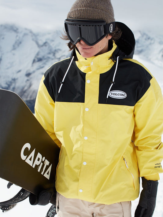 Veste de snow Longo Gore-Tex - FADED LEMON