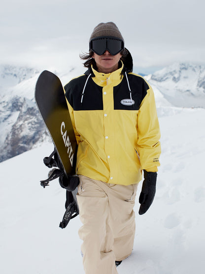 Longo Gore-Tex snow jacket - FADED LEMON