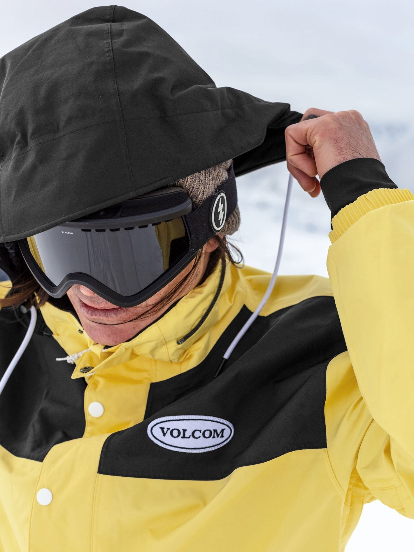 Longo Gore-Tex snow jacket - FADED LEMON
