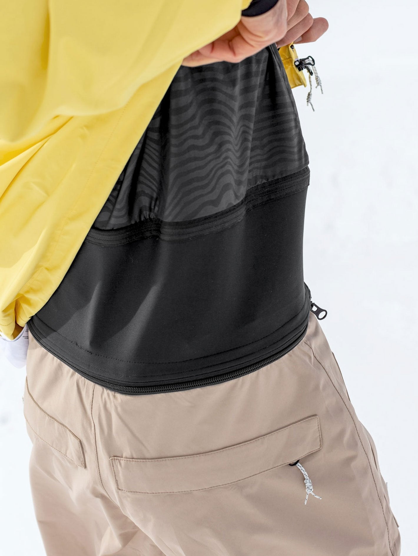 Longo Gore-Tex snow jacket - FADED LEMON