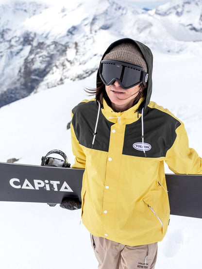 Longo Gore-Tex snow jacket - FADED LEMON
