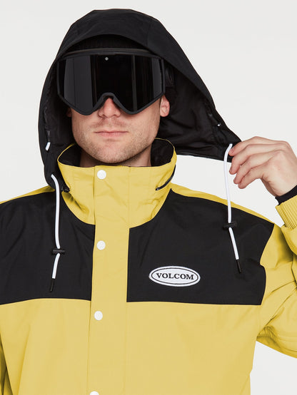 Longo Gore-Tex snow jacket - FADED LEMON