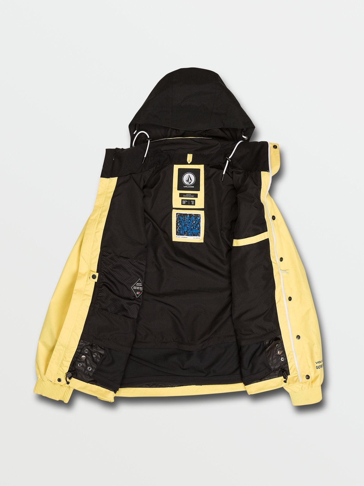 Longo Gore-Tex snow jacket - FADED LEMON