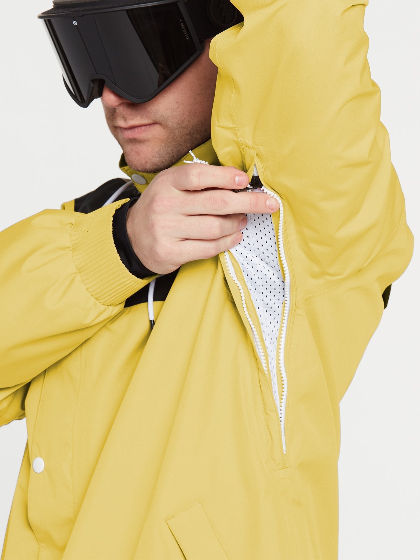 Longo Gore-Tex snow jacket - FADED LEMON
