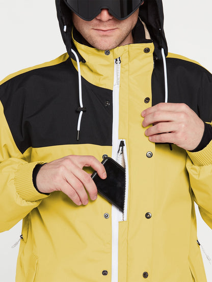 Longo Gore-Tex snow jacket - FADED LEMON