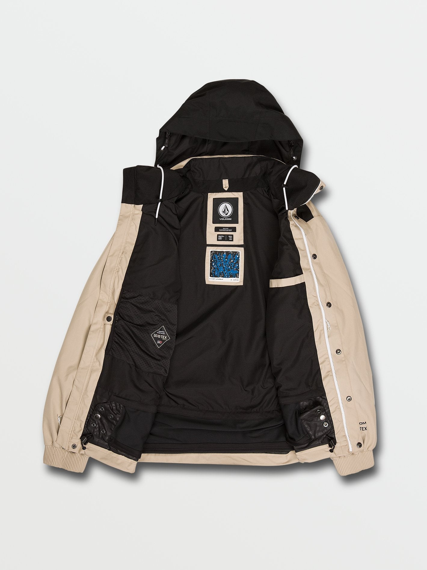 Longo Gore-Tex snow jacket - KHAKI