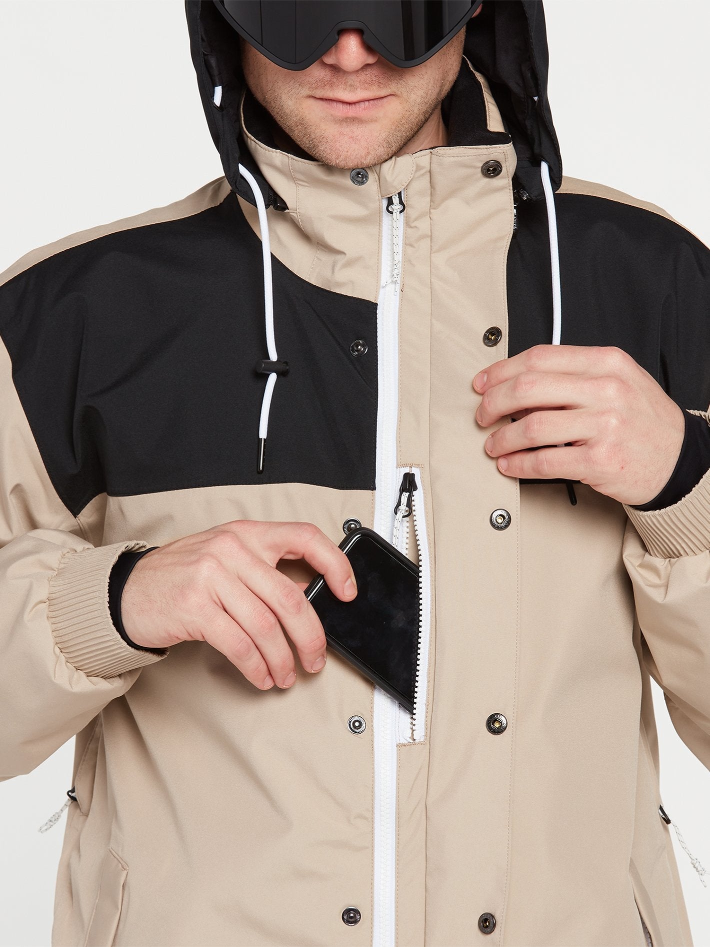 Longo Gore-Tex snow jacket - KHAKI
