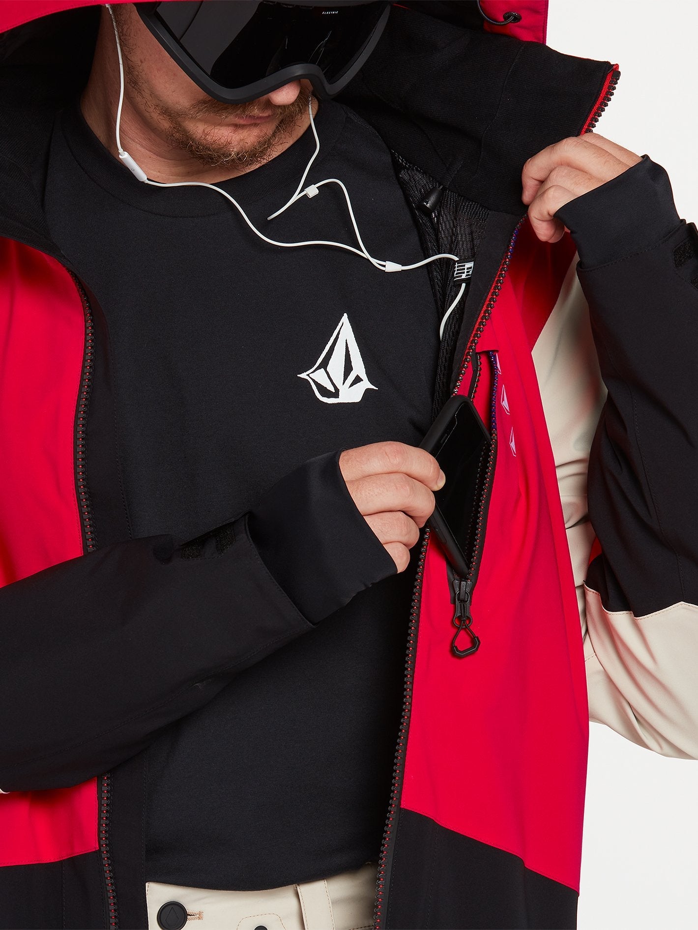 Veste de snow Bl Stretch Gore-Tex - RED