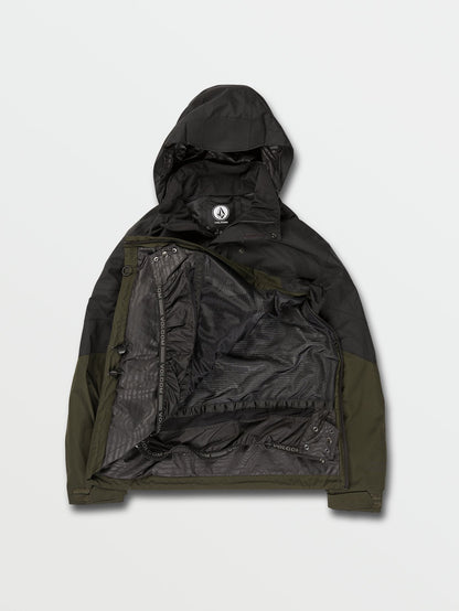 Veste de snow Pullover Melo Gore-Tex - BLACK GREEN