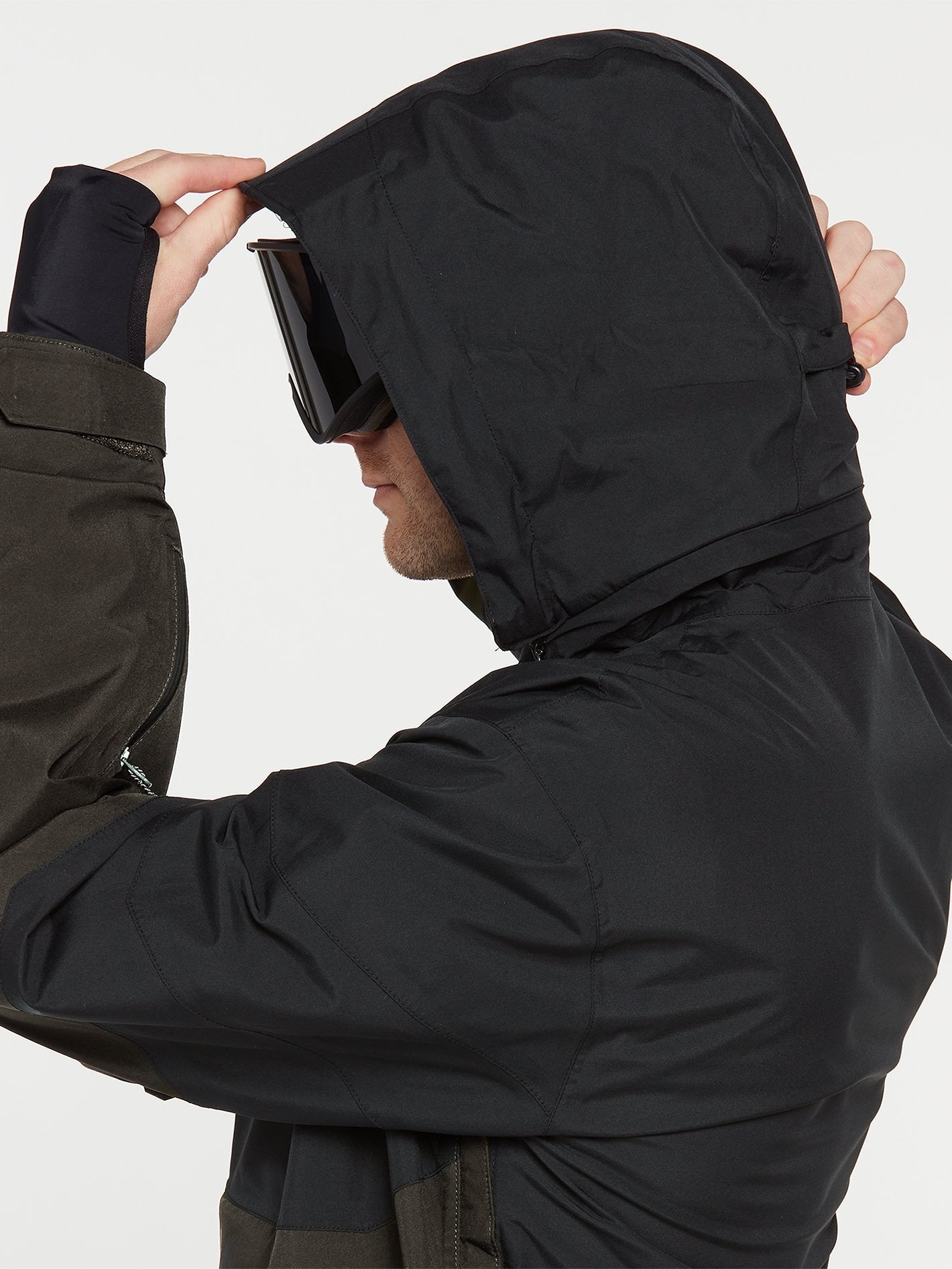 Veste de snow Pullover Melo Gore-Tex - BLACK GREEN