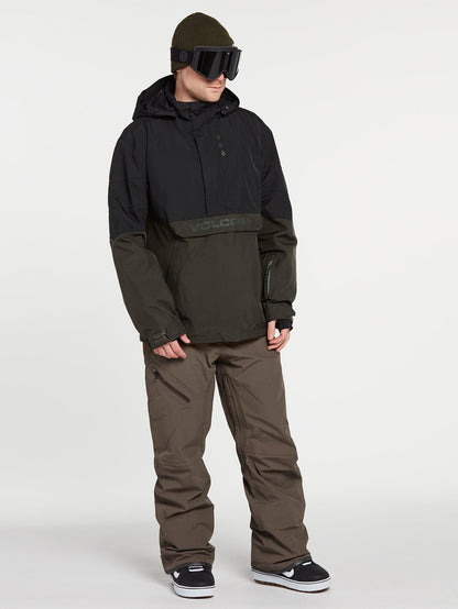 Veste de snow Pullover Melo Gore-Tex - BLACK GREEN
