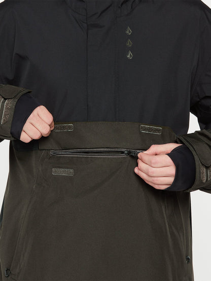Veste de snow Pullover Melo Gore-Tex - BLACK GREEN