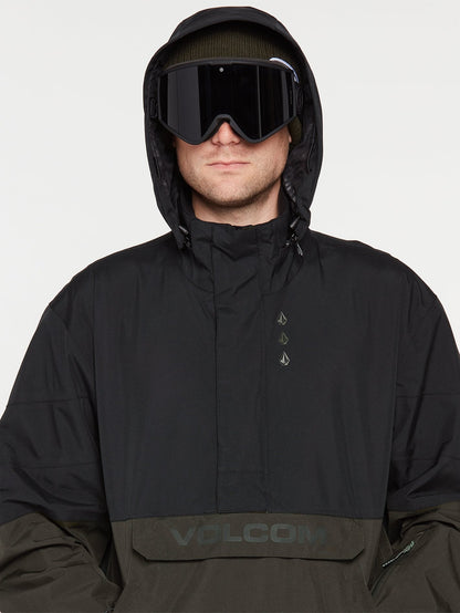 Veste de snow Pullover Melo Gore-Tex - BLACK GREEN