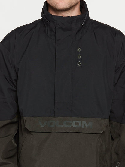 Veste de snow Pullover Melo Gore-Tex - BLACK GREEN