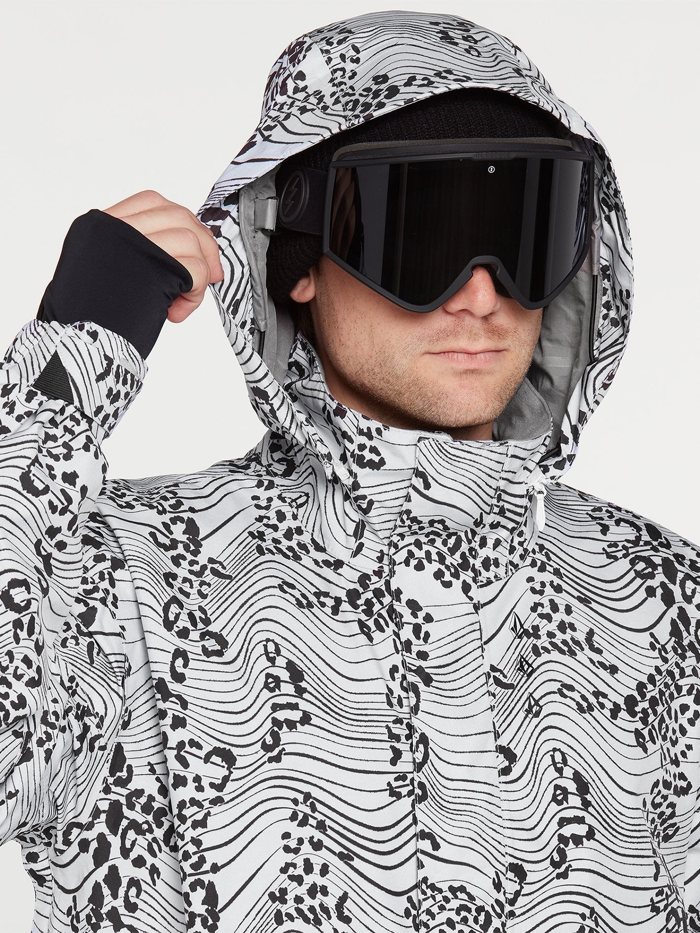 Veste de snow Pullover Melo Gore-Tex - WHITE PRINT