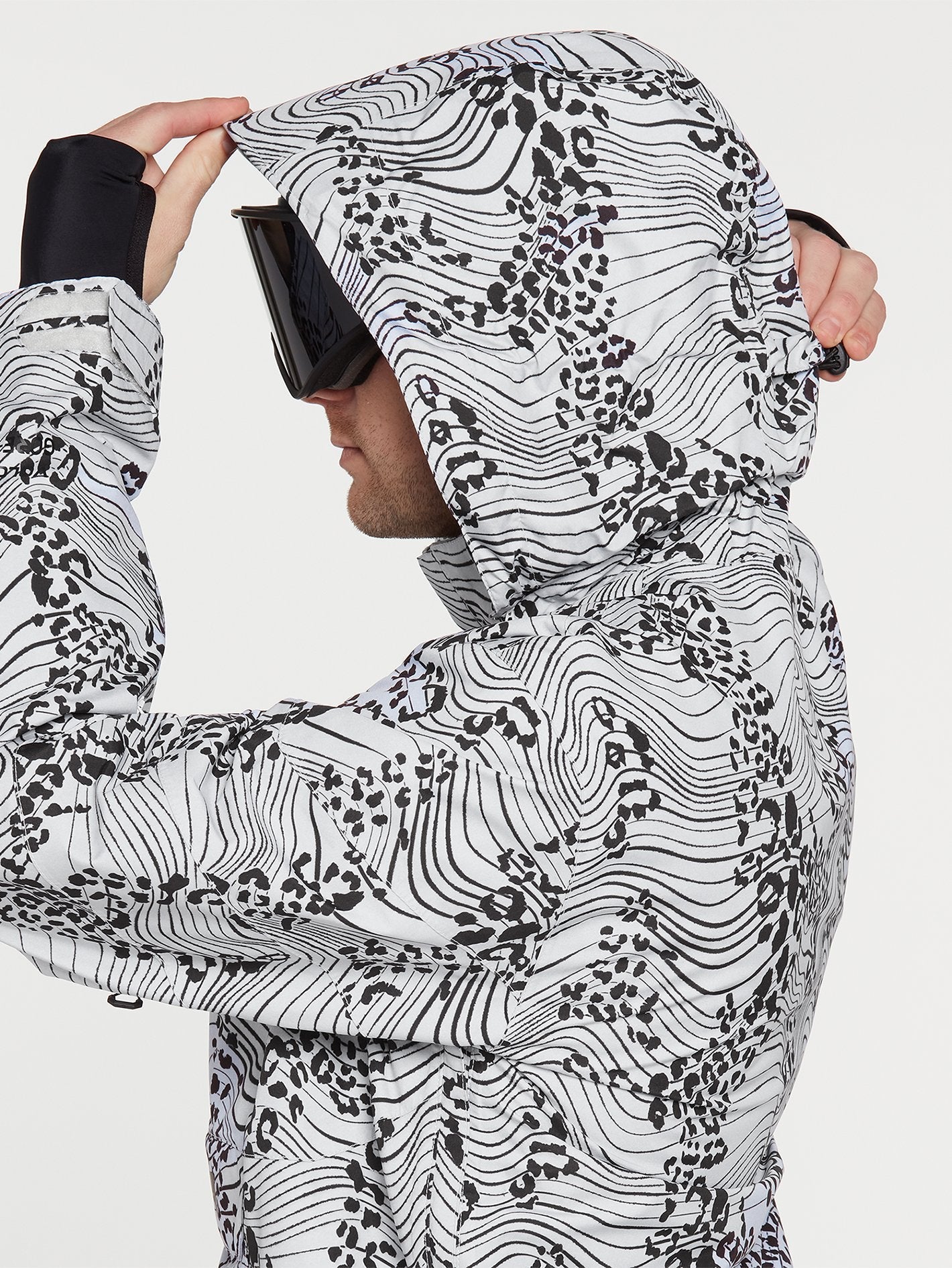 Veste de snow Pullover Melo Gore-Tex - WHITE PRINT