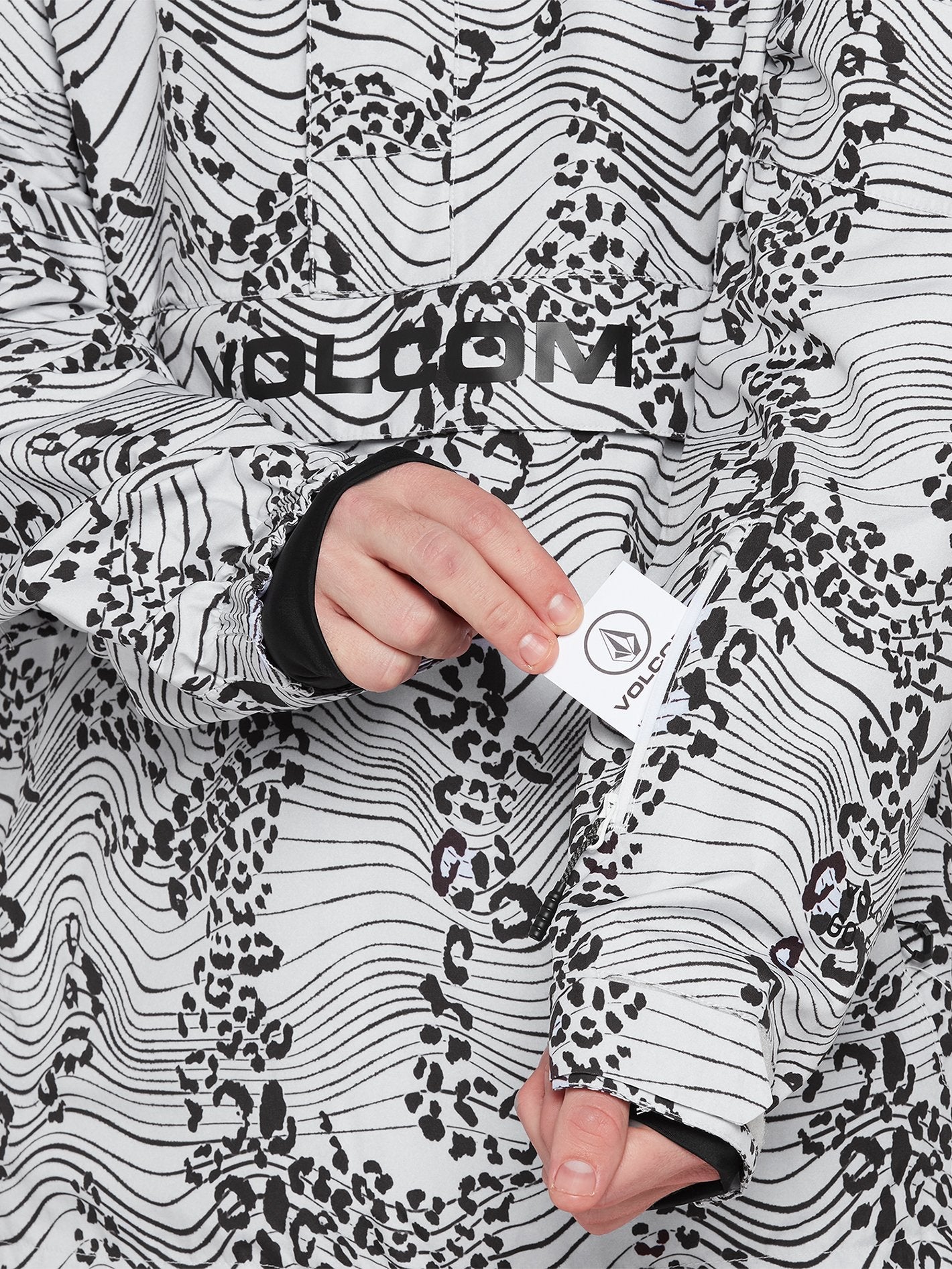 Veste de snow Pullover Melo Gore-Tex - WHITE PRINT