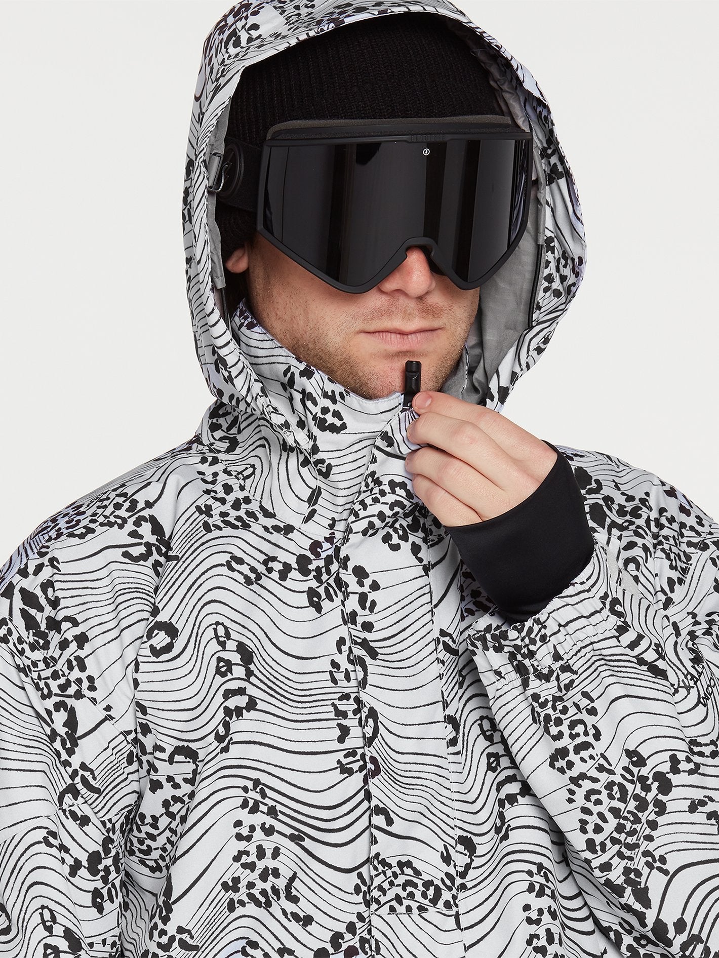 Veste de snow Pullover Melo Gore-Tex - WHITE PRINT