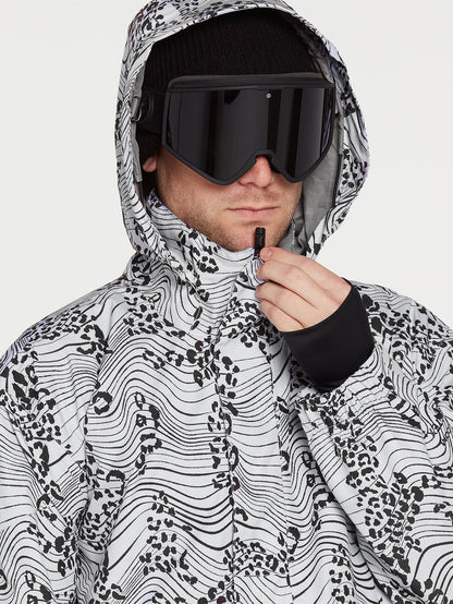 Veste de snow Pullover Melo Gore-Tex - WHITE PRINT