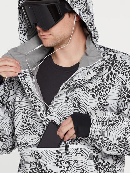 Veste de snow Pullover Melo Gore-Tex - WHITE PRINT