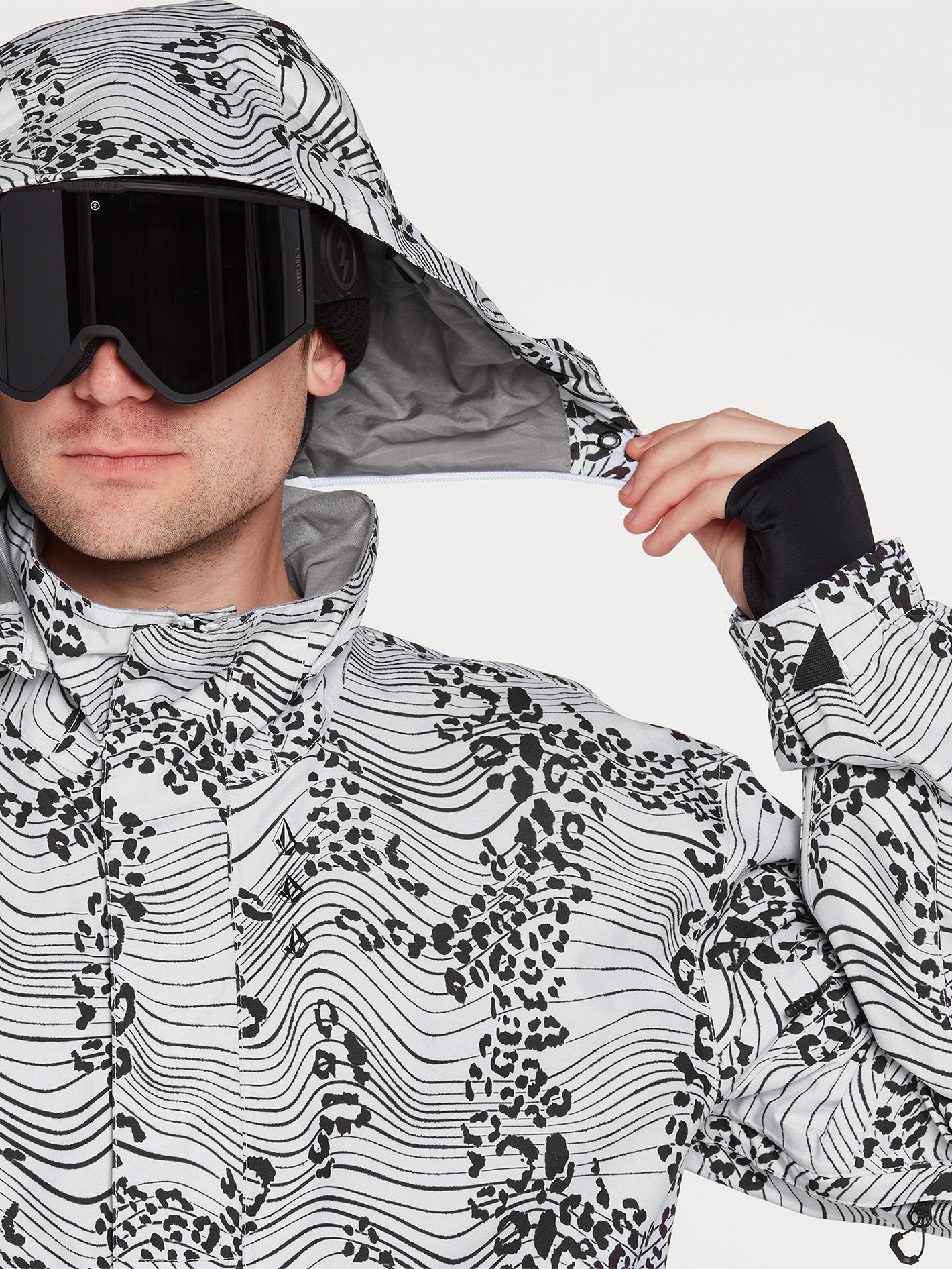 Veste de snow Pullover Melo Gore-Tex - WHITE PRINT