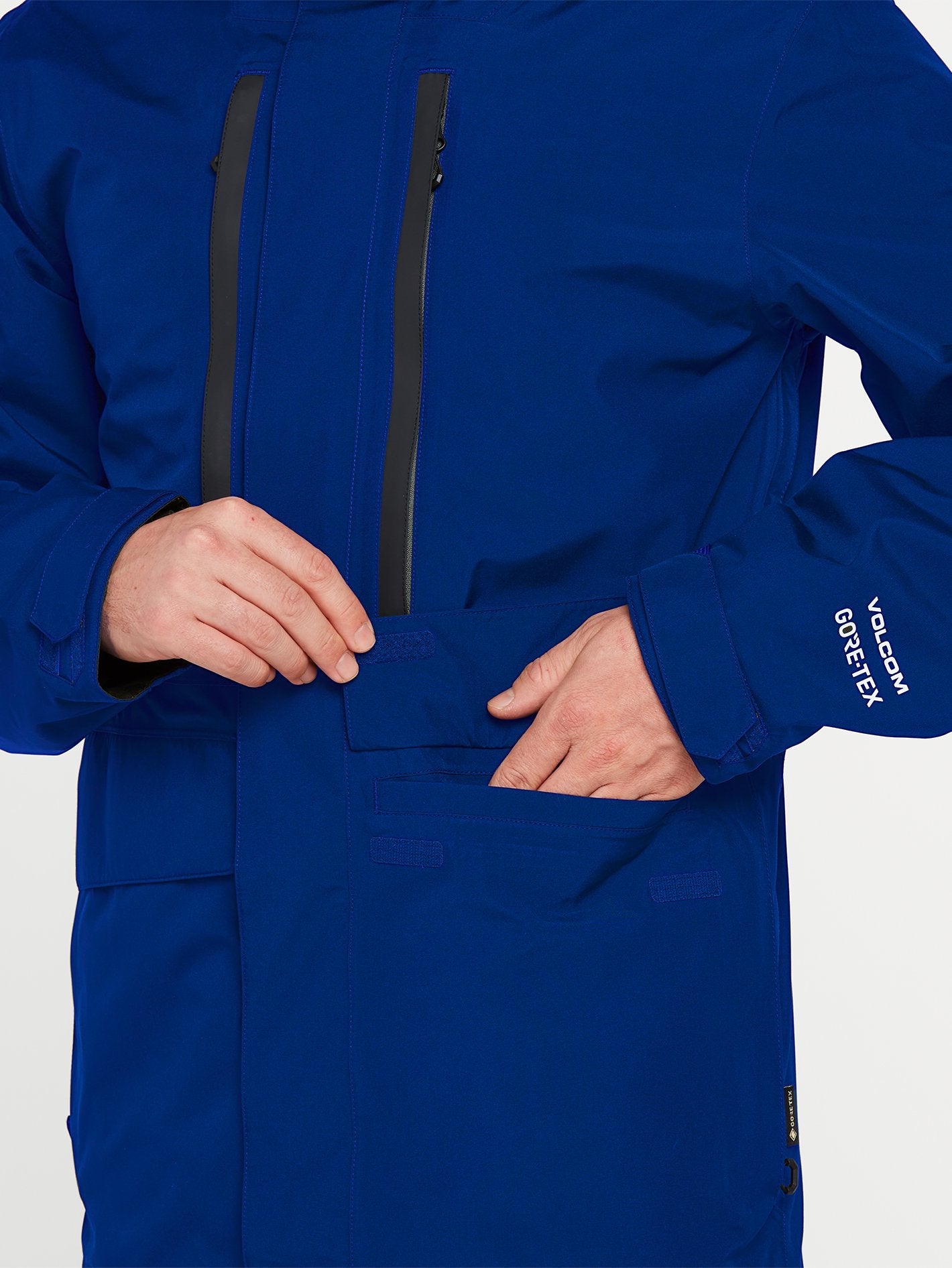 Ten Gore-Tex Schneejacke - HELLBLAU