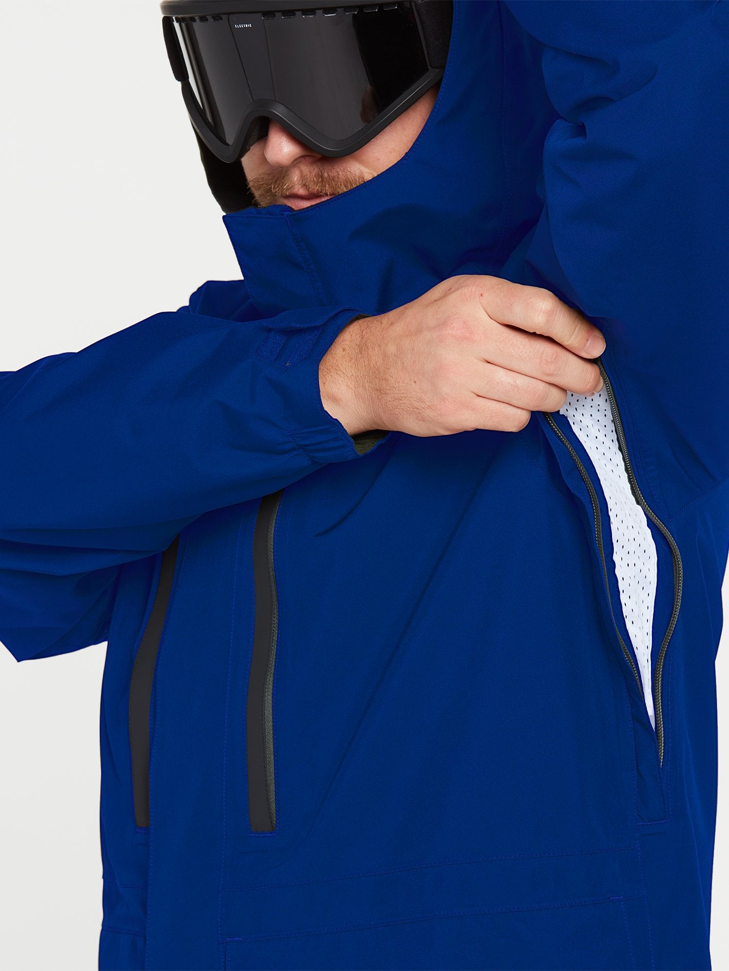 Ten Gore-Tex Schneejacke - HELLBLAU