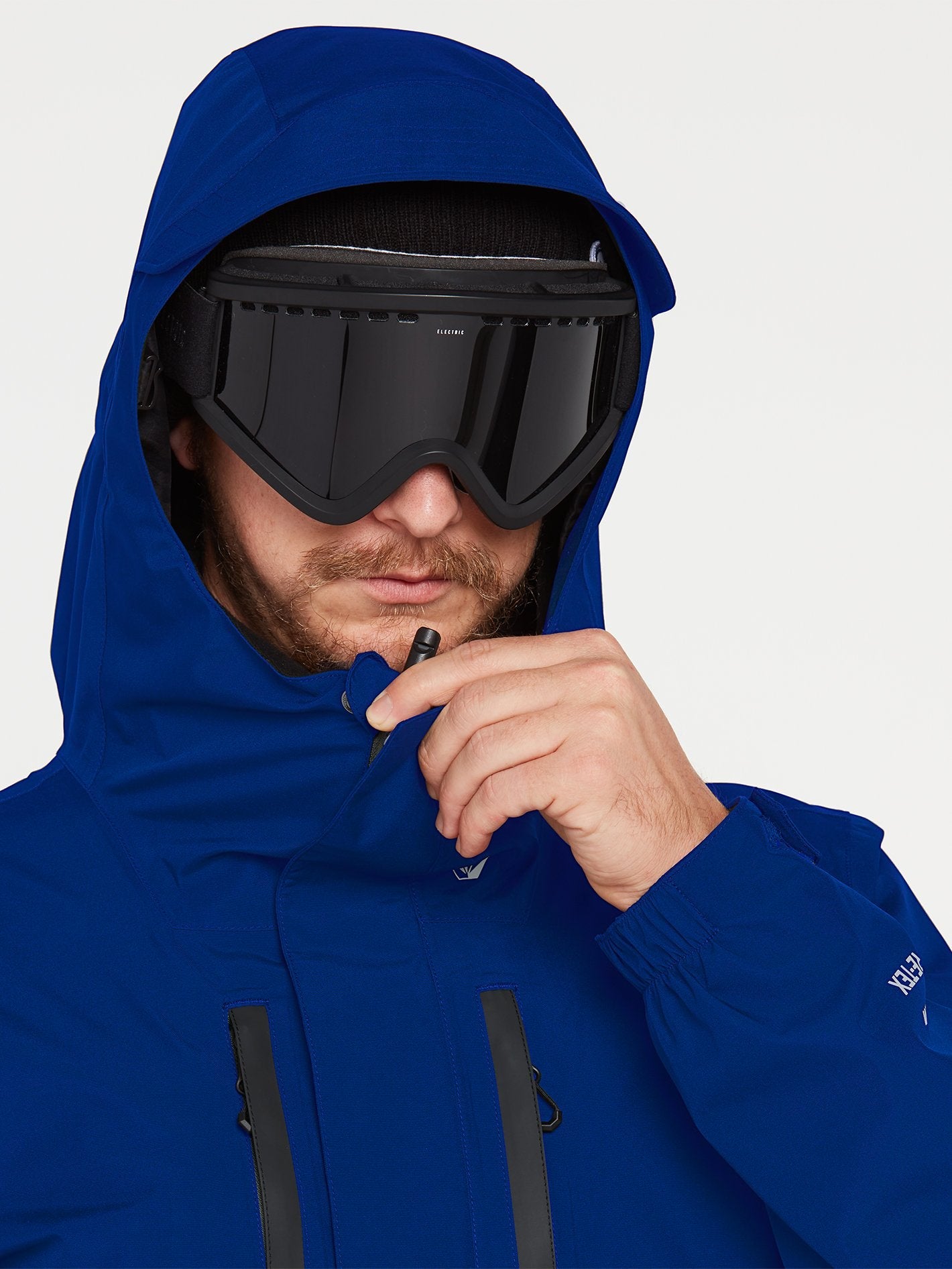 Ten Gore-Tex Schneejacke - HELLBLAU