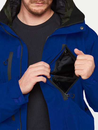 Ten Gore-Tex Schneejacke - HELLBLAU