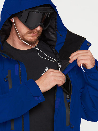 Ten Gore-Tex Schneejacke - HELLBLAU