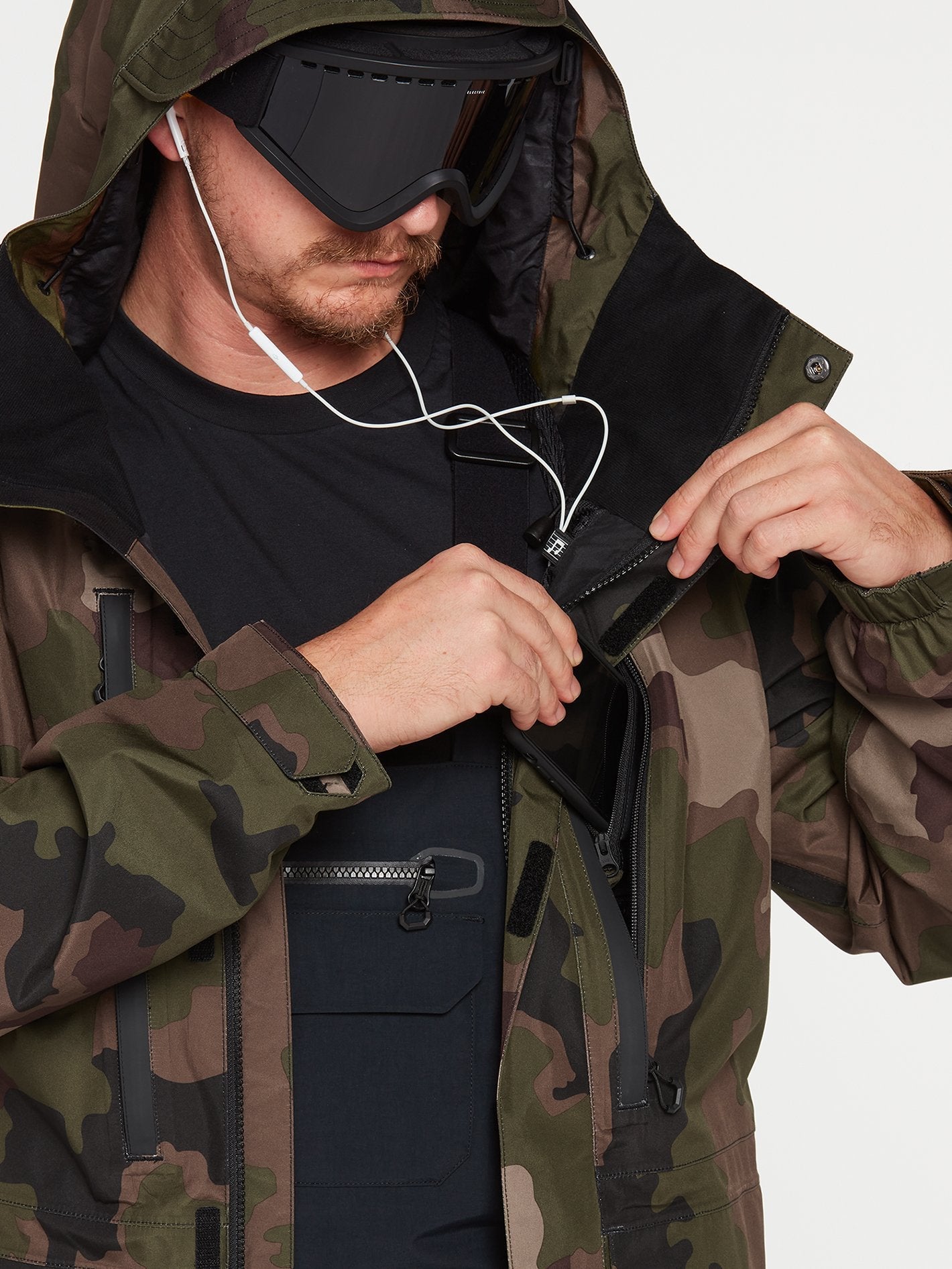 Ten Gore-Tex Schneejacke – DARK CAMO