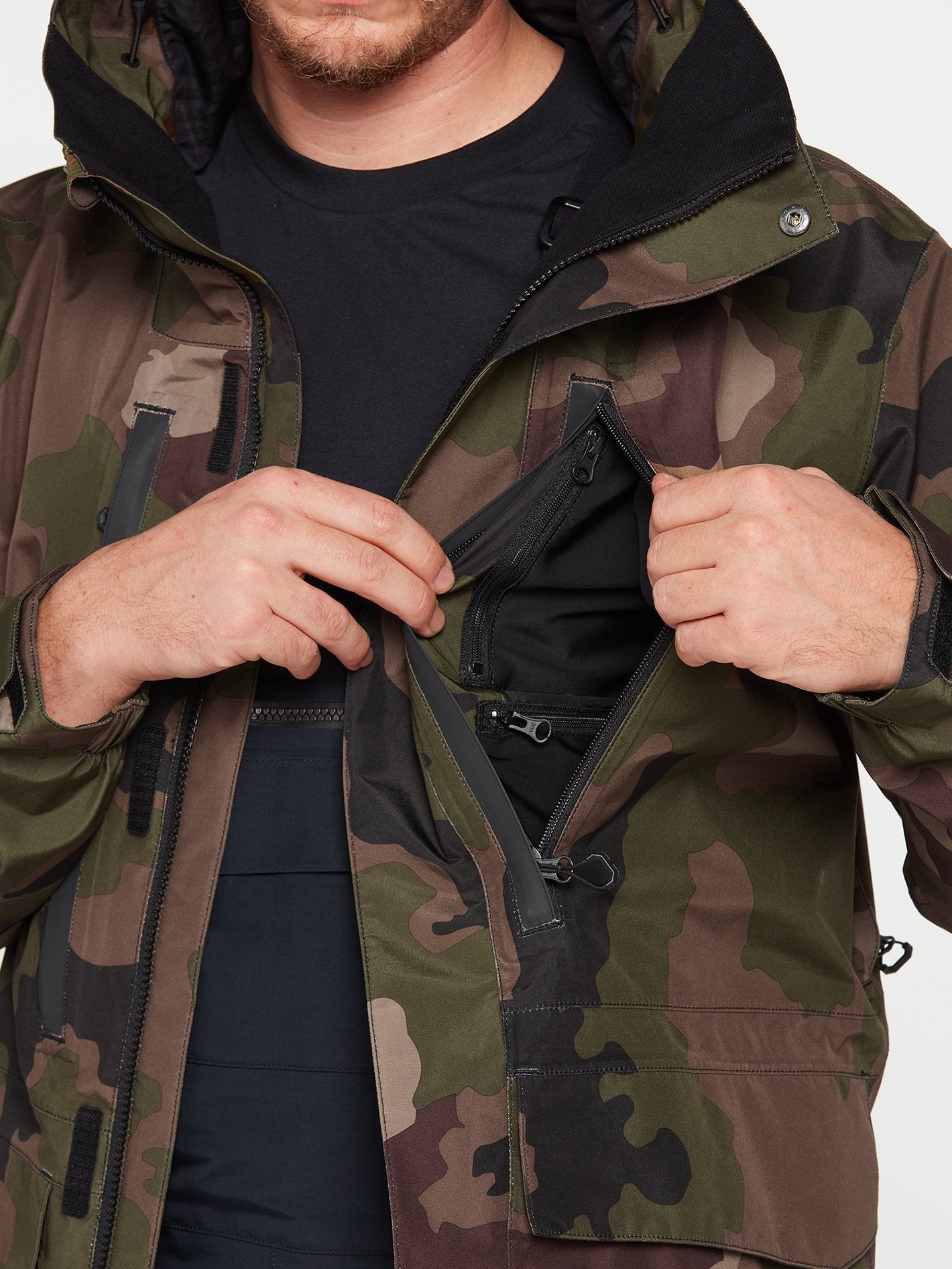 Ten Gore-Tex Schneejacke – DARK CAMO