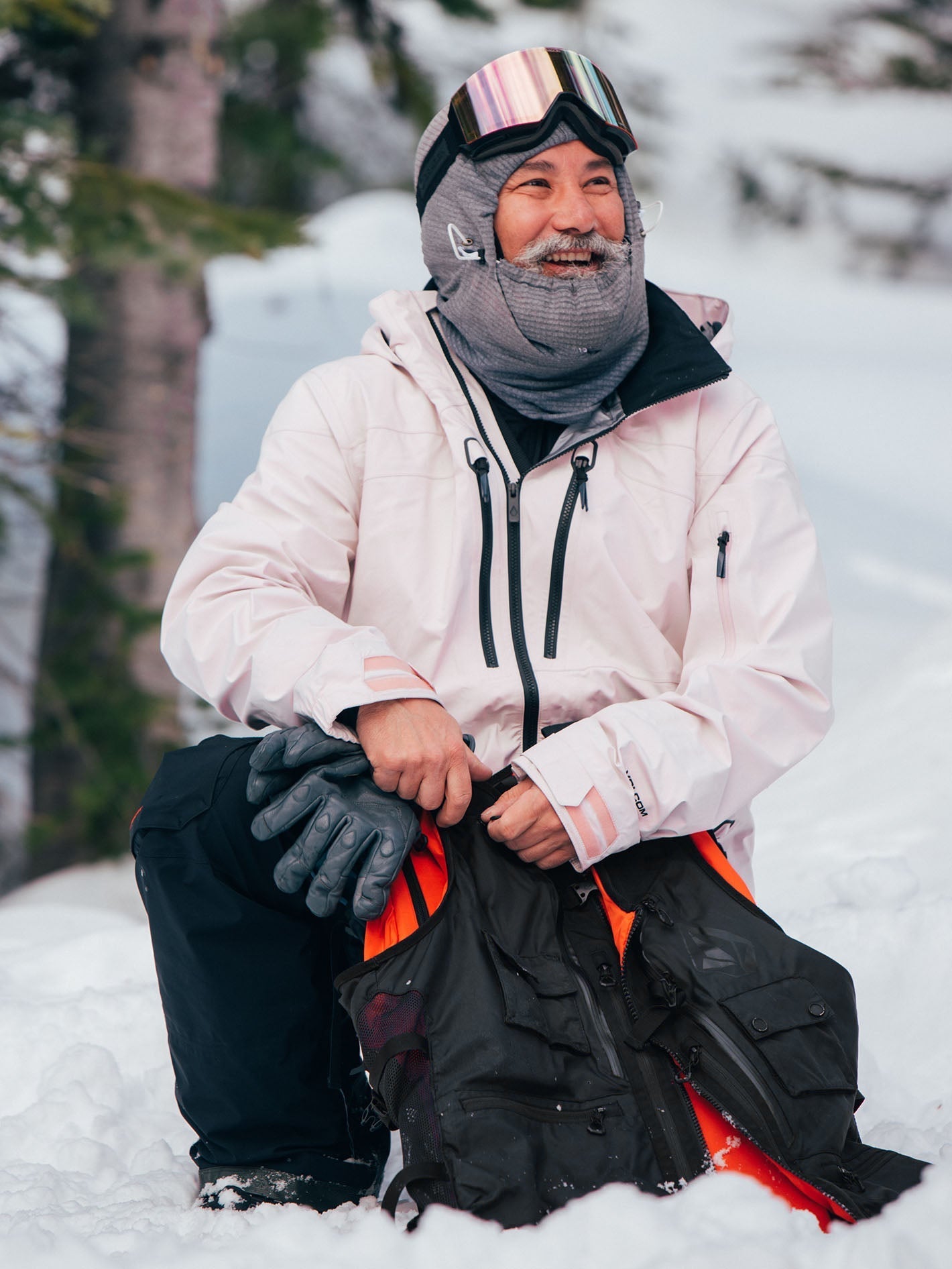 Iguchi Slack Ärmellose Schneejacke - New Black