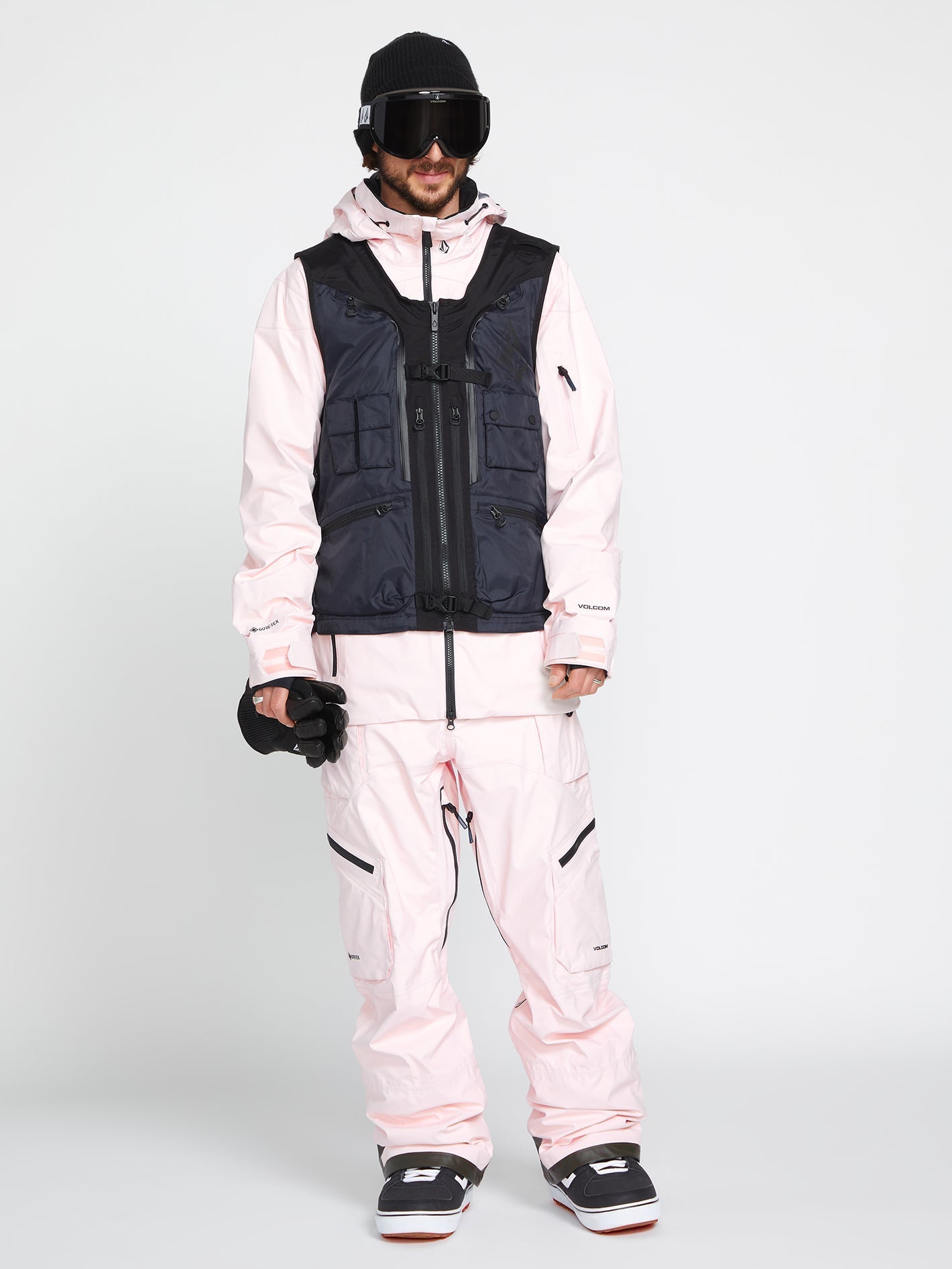 Iguchi Slack Ärmellose Schneejacke - New Black
