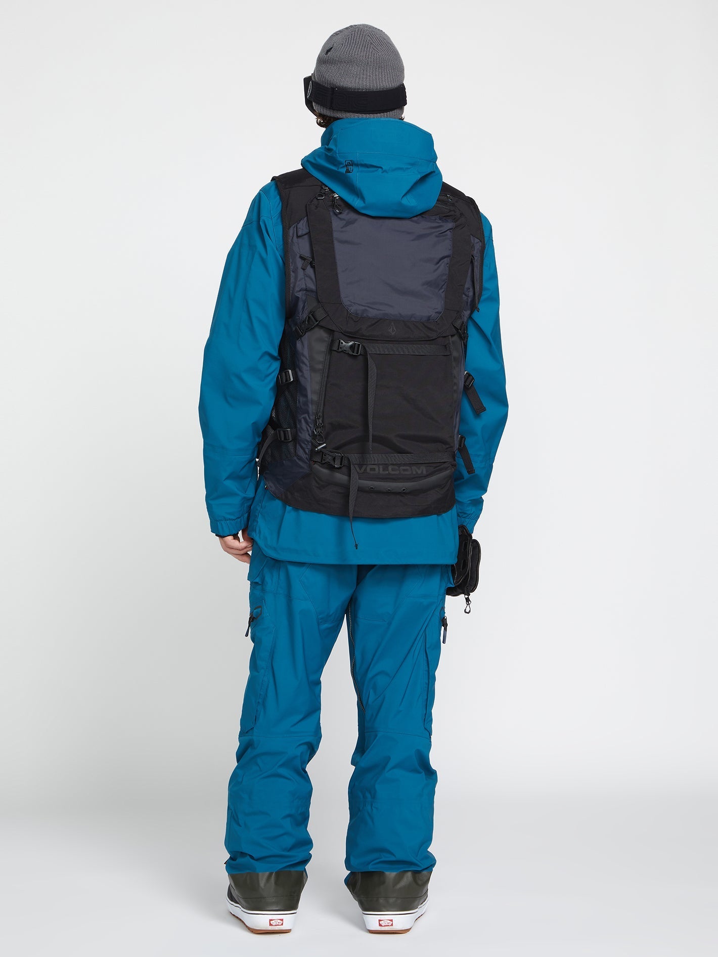 Iguchi Slack Ärmellose Schneejacke - New Black