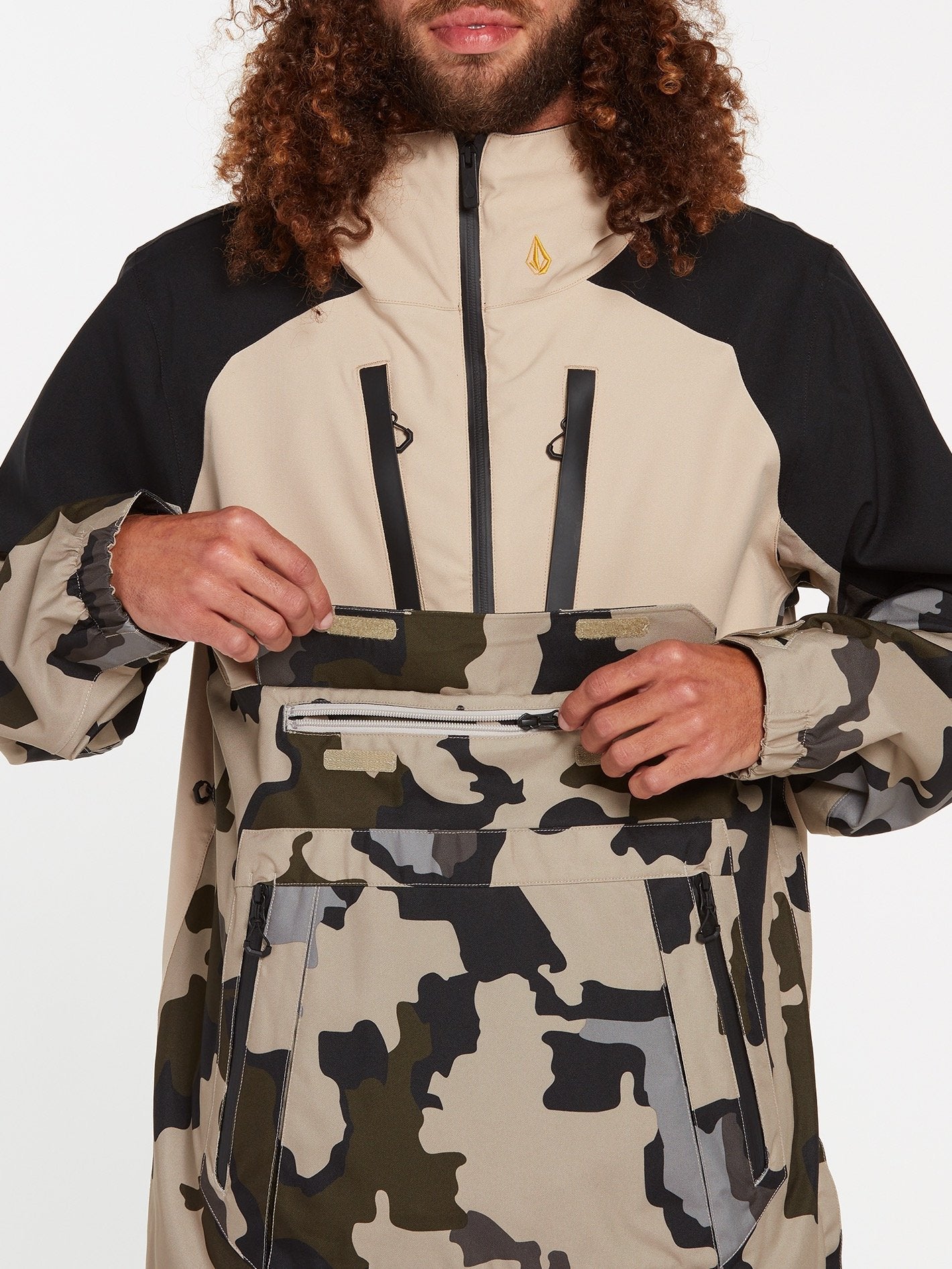 Veste de snow Brighton Pullover - DRILL KHAKI
