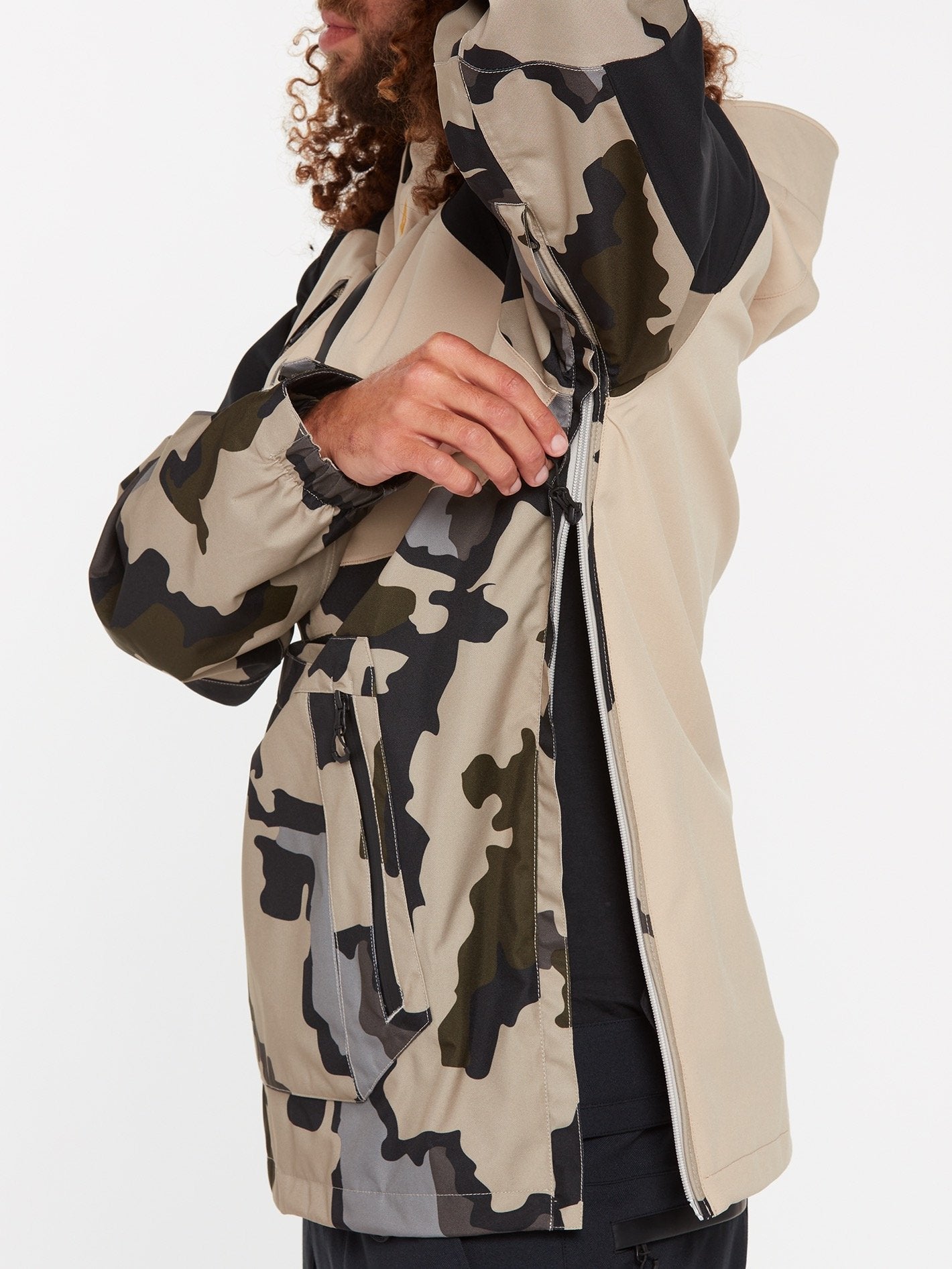 Veste de snow Brighton Pullover - DRILL KHAKI