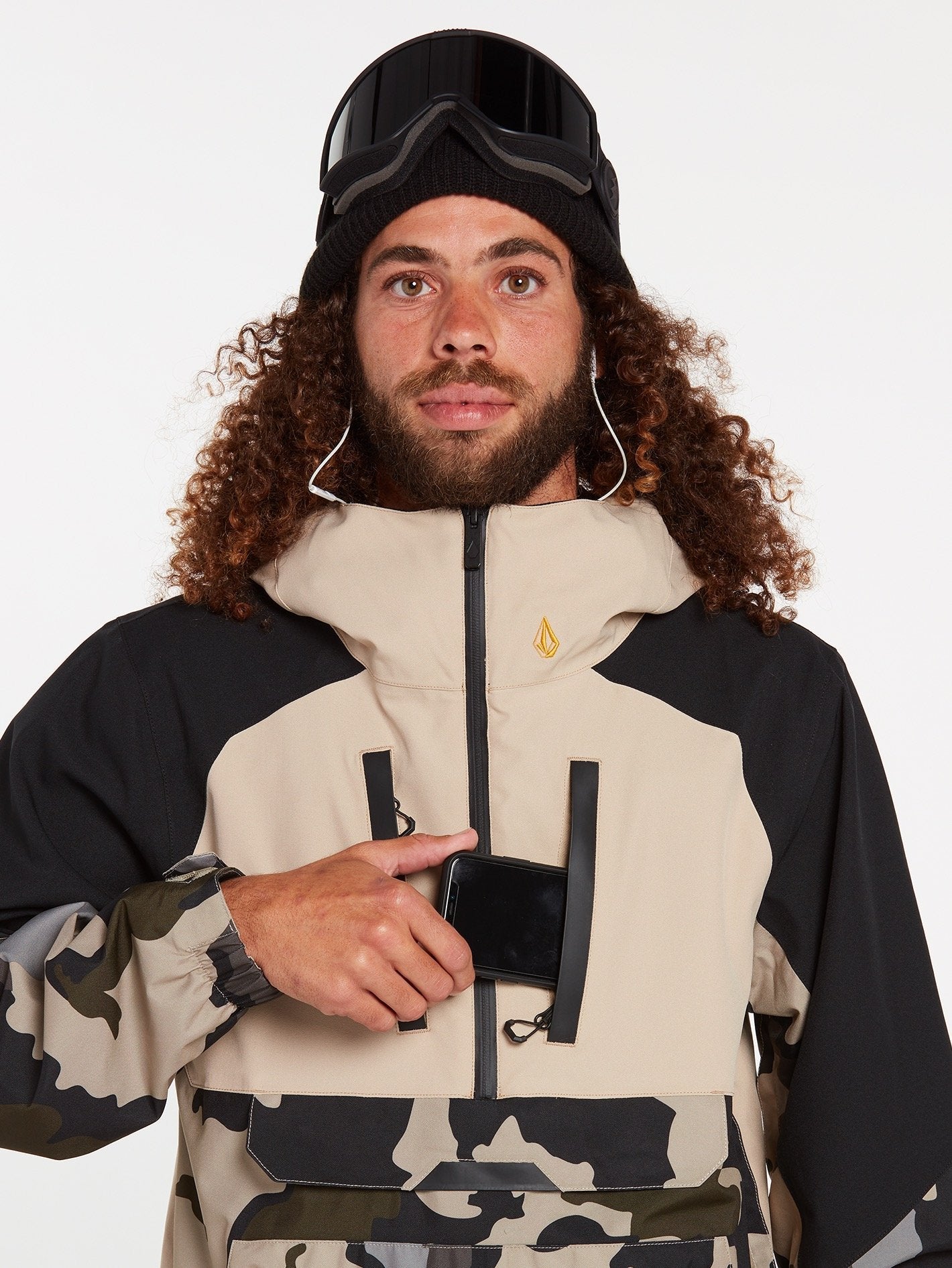 Veste de snow Brighton Pullover - DRILL KHAKI