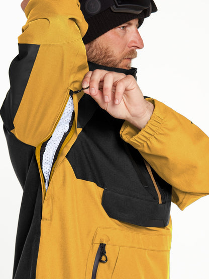 Veste de snow Brighton Pullover - RESIN GOLD