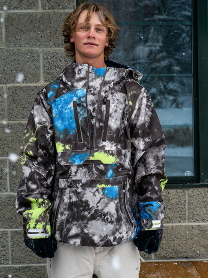 Brighton Pullover-Schneejacke – TIE DYE