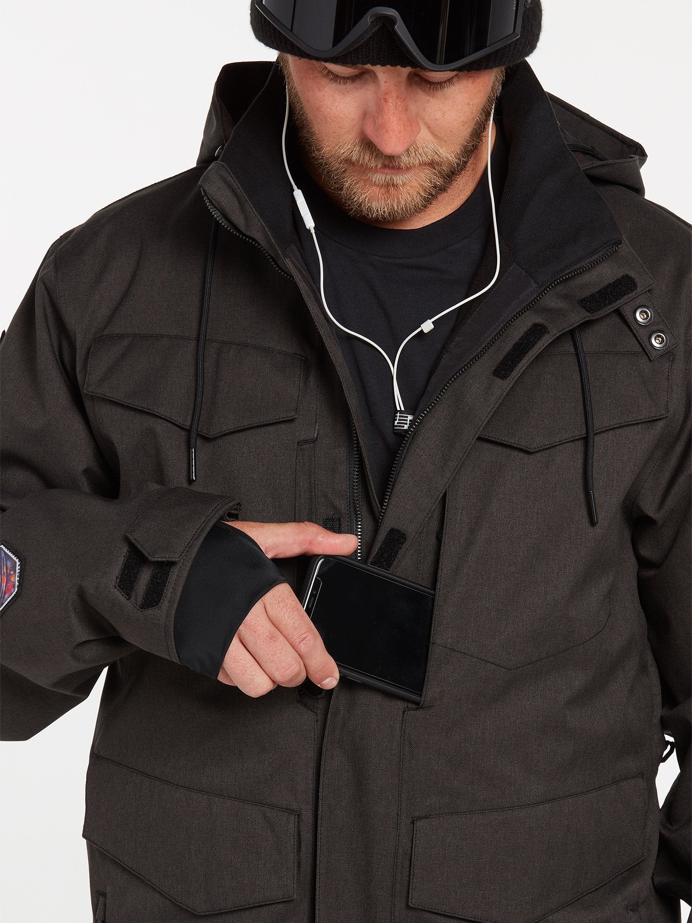 V.Co 19 Schneejacke - SCHWARZ