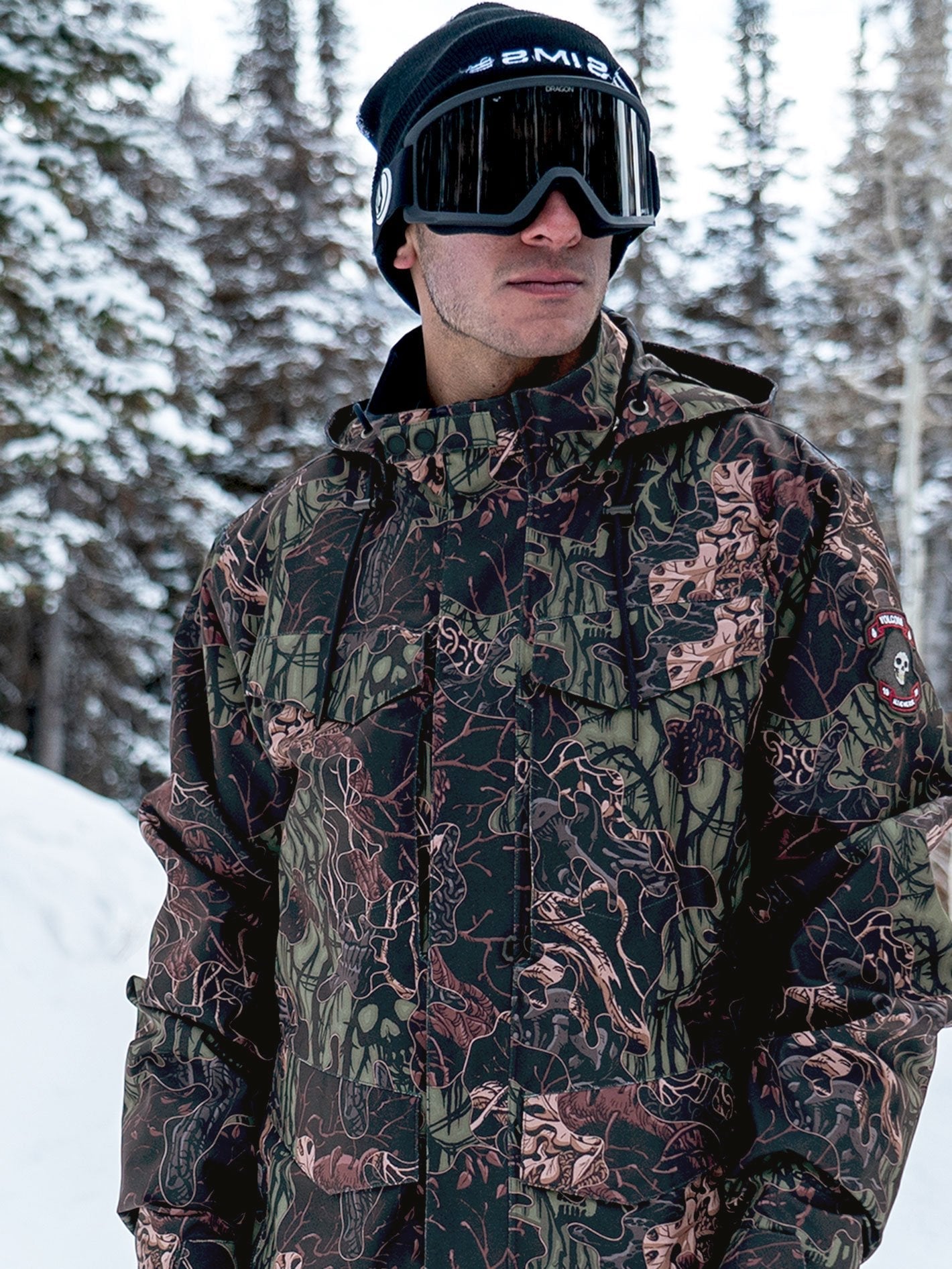 Veste de snow V.Co 19 - WOODLAND CAMO