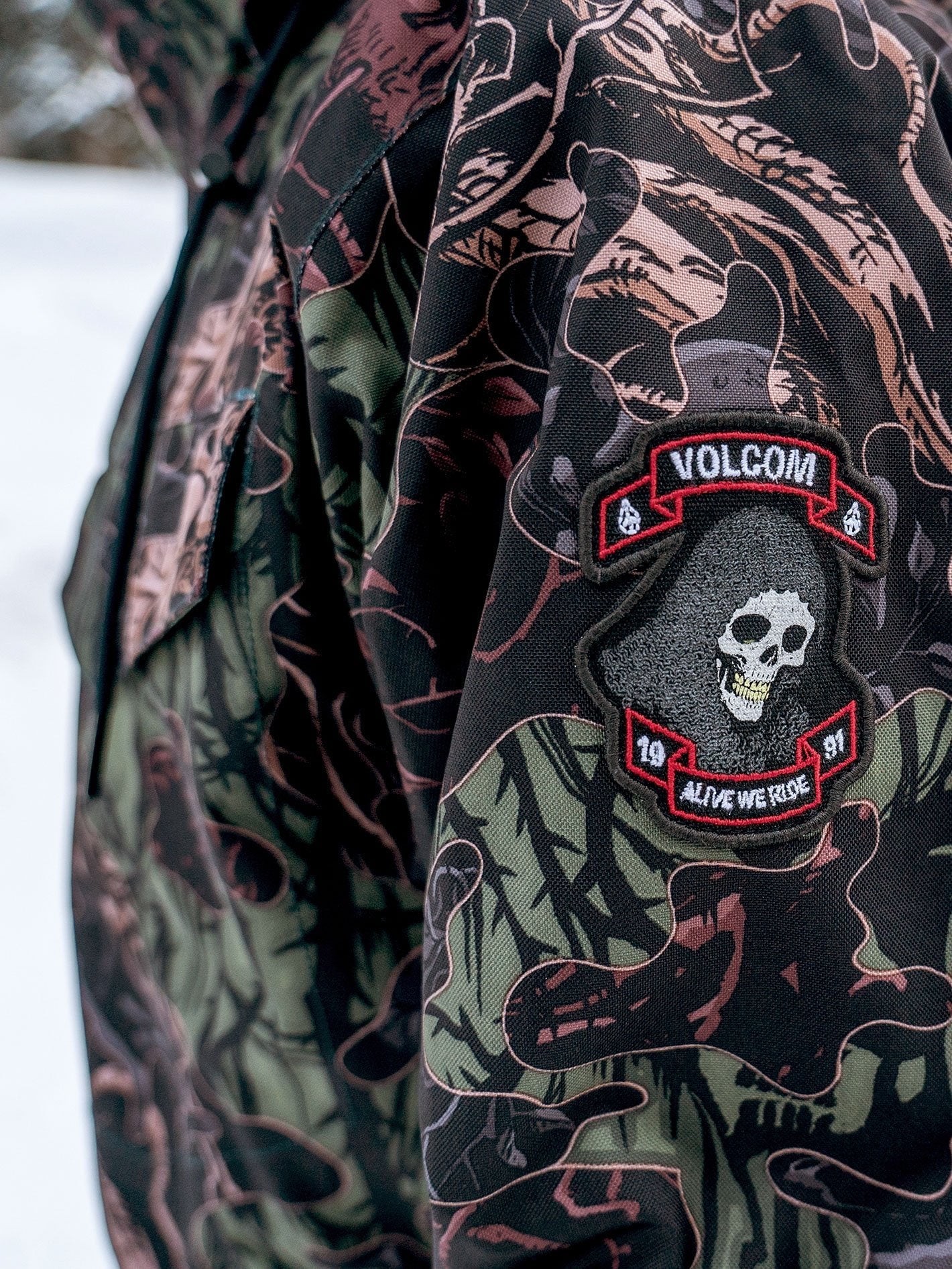 Veste de snow V.Co 19 - WOODLAND CAMO