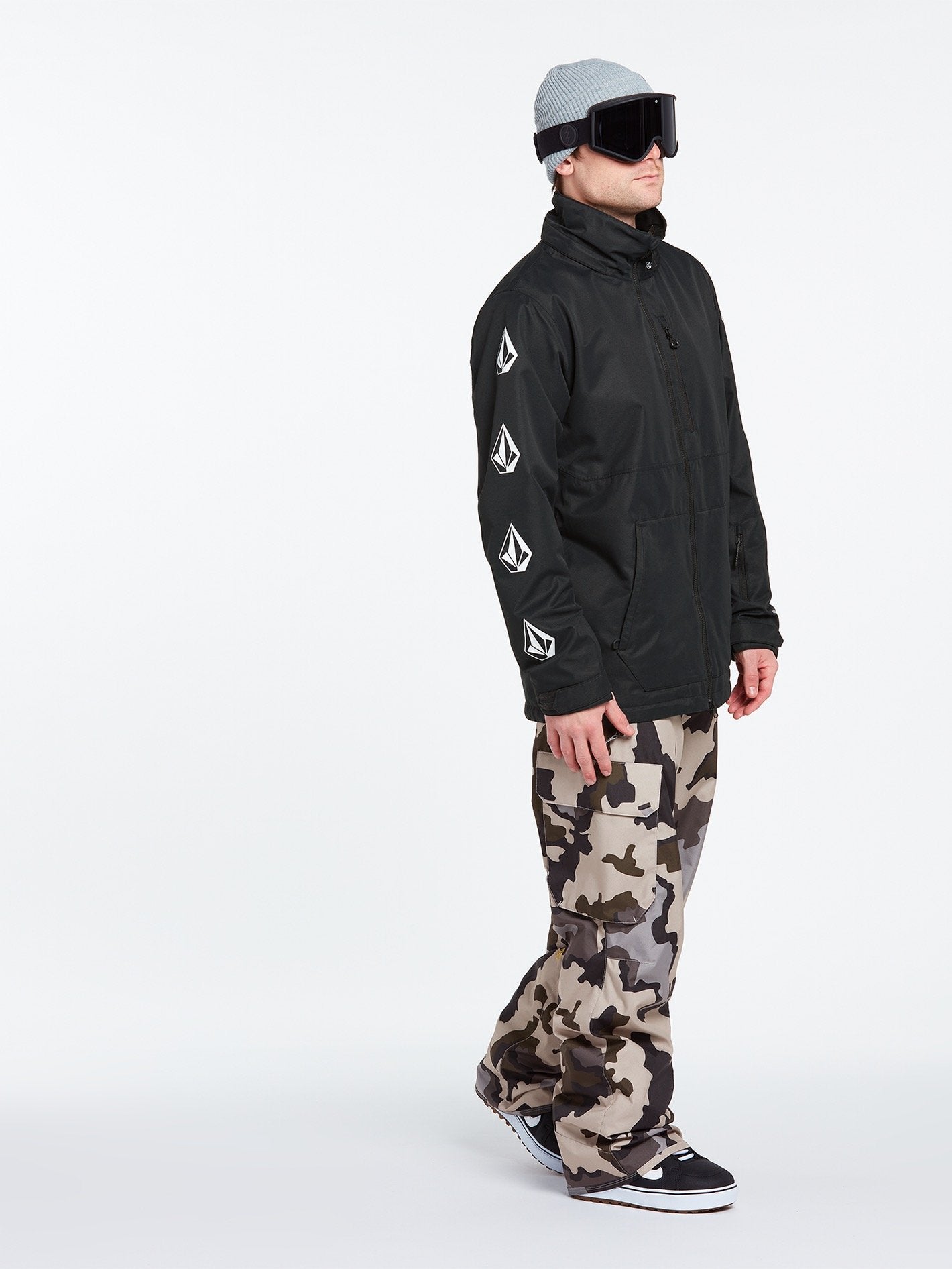 Deadly Stones Schneejacke - SCHWARZ