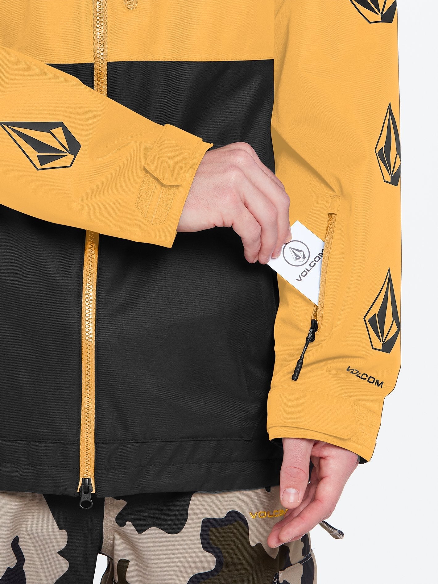 Deadly Stones Schneejacke - RESIN GOLD