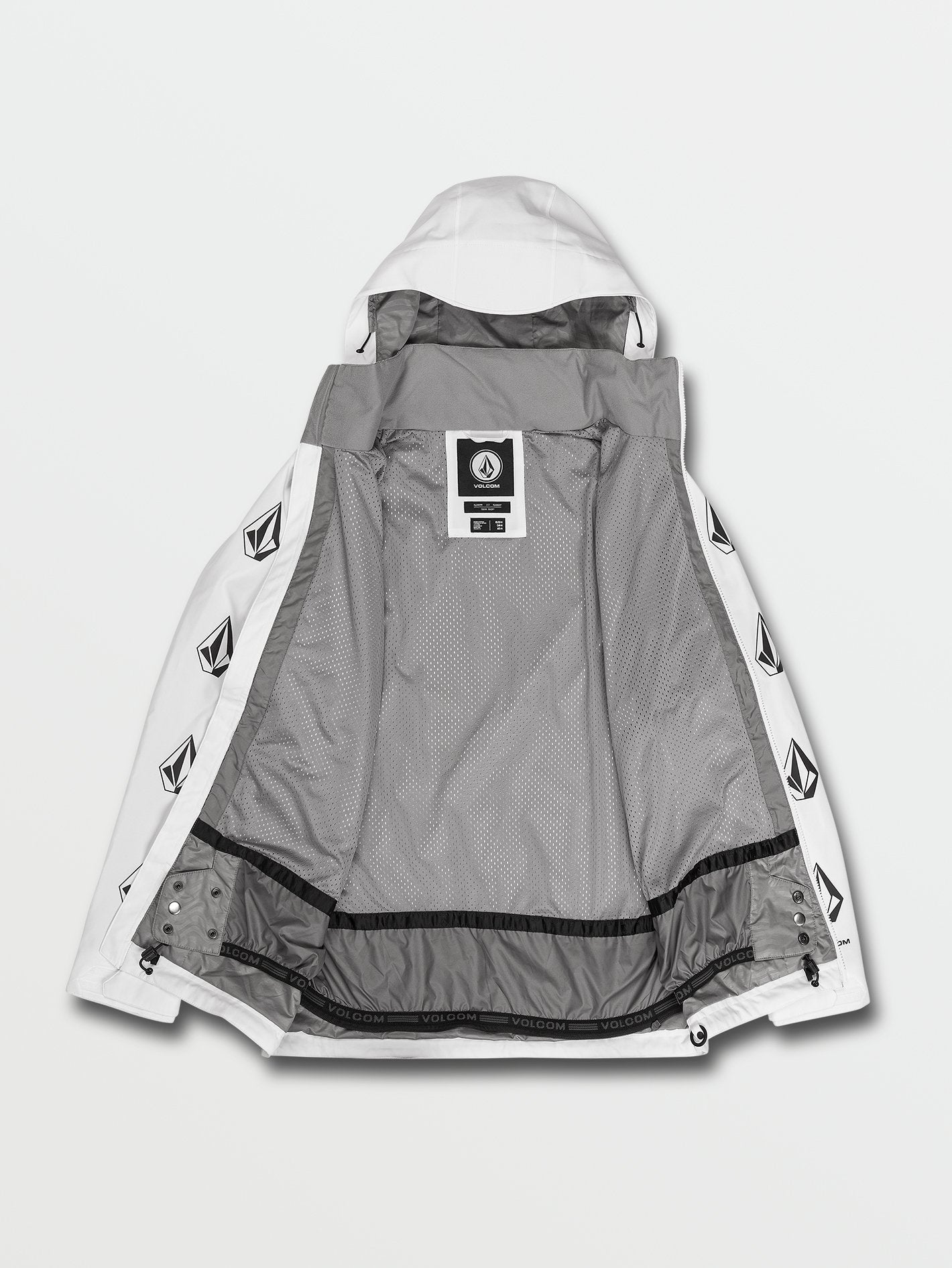 Deadly Stones Schneejacke - WEISS