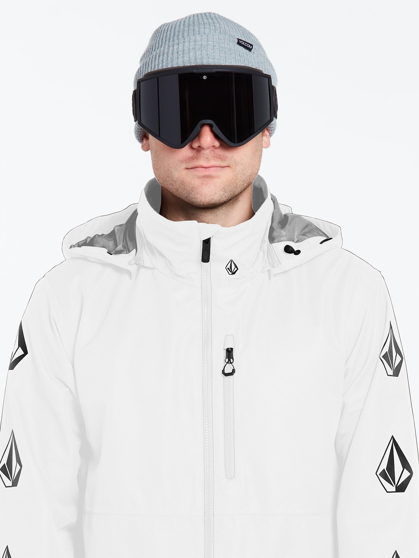 Deadly Stones Schneejacke - WEISS